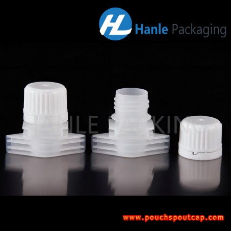 Dia 16mm spout pouch cap and ketchup spout, doypack detergent cap with spout - HL160D Dia 16mm spout pouch cap and ketchup spout, doypack detergent cap with spout - HL160D